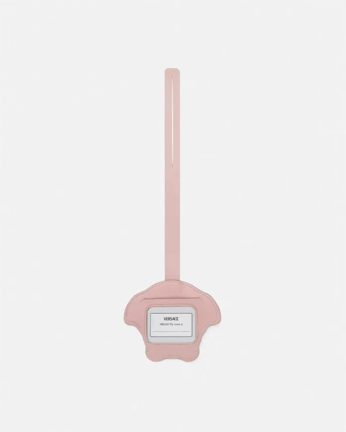 Bags and Accessories Kids Versace Medusa Luggage Tag Light Pink