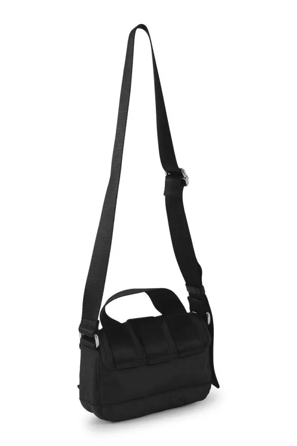 Bags GANNI Top Handle Black Tech Mini Satchel Bag Black Bags GANNI Top Handle Black Tech Mini Satchel Bag Black