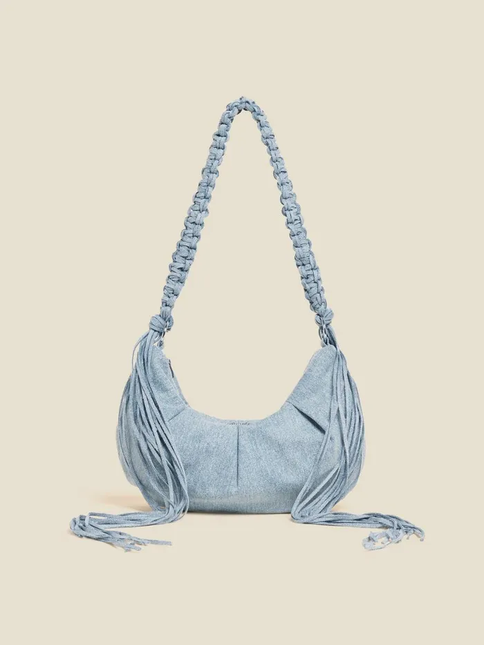 Bags WomenMen Holzweiler Cocoon Denim Big Bag Lt Blue Mix