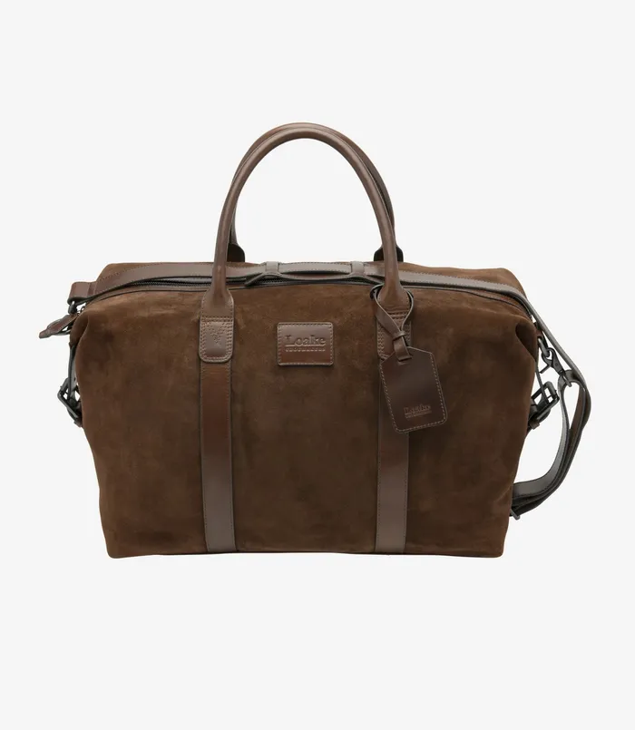 Balmoral Weekend Bag Polo Suede Overnight and Wash Bags Loake Men