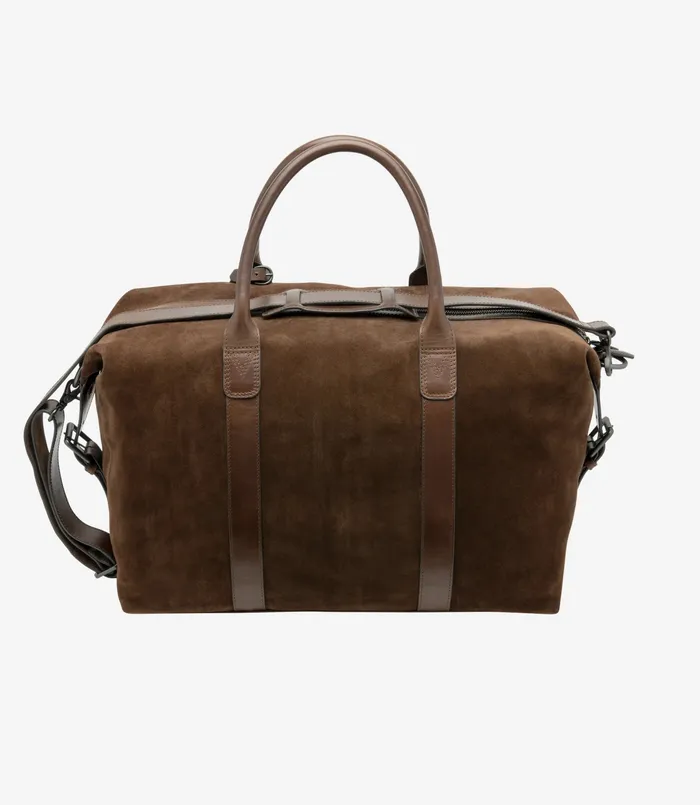 Balmoral Weekend Bag Polo Suede Overnight and Wash Bags Loake Men