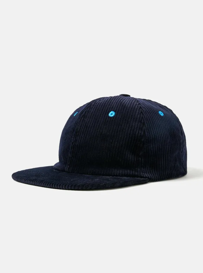 Baseball Hat In Navy Brisbane Cord Men Universal Works Hats