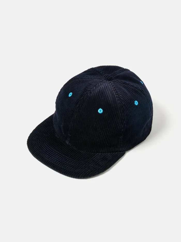 Baseball Hat In Navy Brisbane Cord Men Universal Works Hats