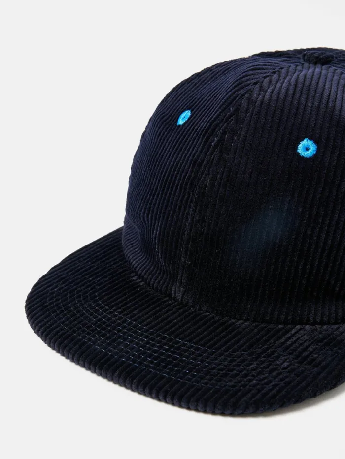 Baseball Hat In Navy Brisbane Cord Men Universal Works Hats