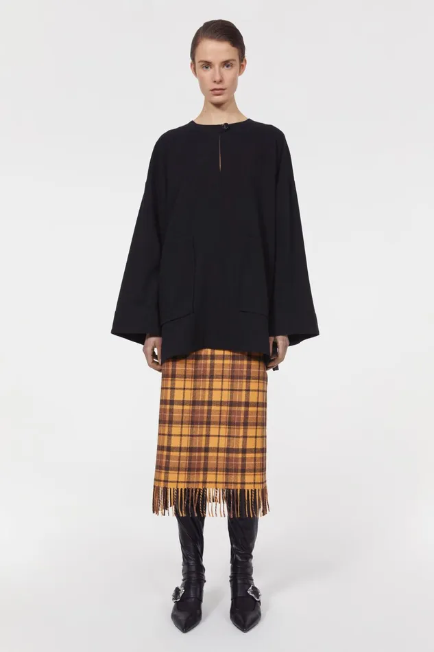 Beale Drape Top Black Women Rodebjer Blazers