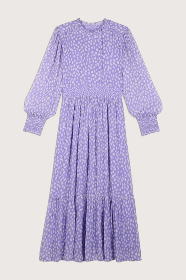 BiancaFlowing Flared Dress Clothing Baandsh Dresses