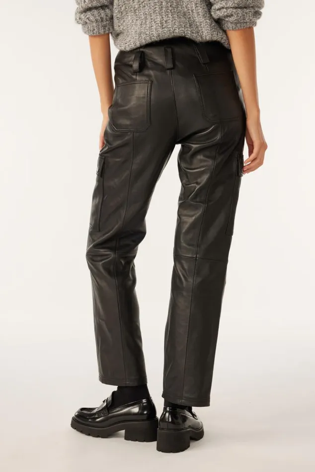BigerLeather Pants Clothing Baandsh Pants and Jeans