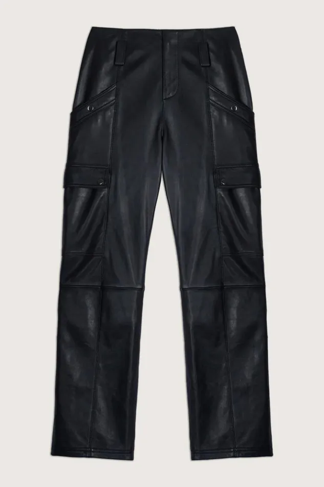 BigerLeather Pants Clothing Baandsh Pants and Jeans