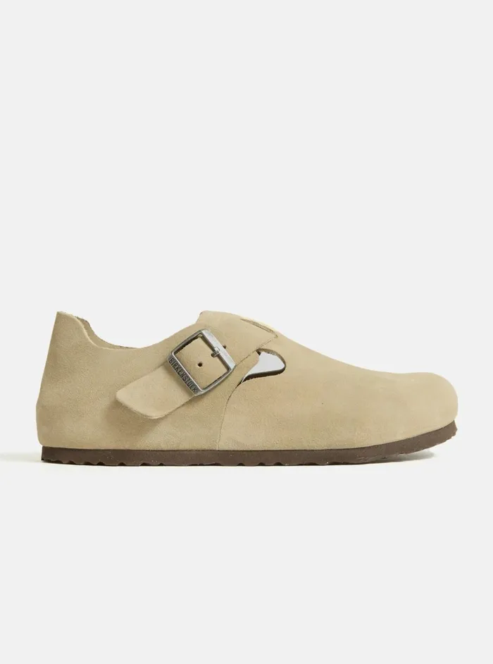 Birkenstock London In Taupe Suede Men Universal Works Footwear