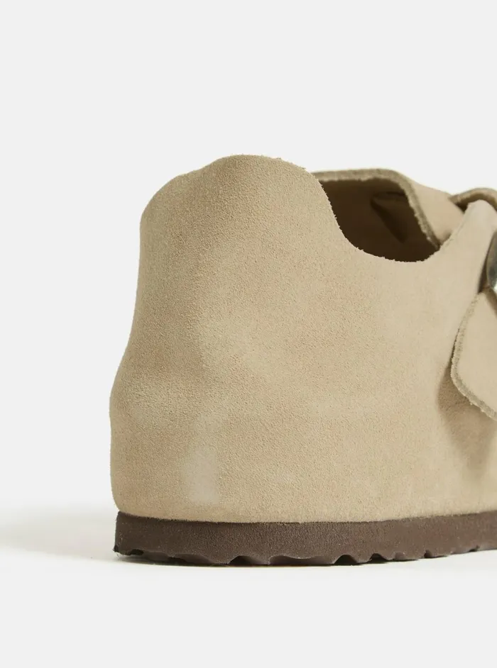Birkenstock London In Taupe Suede Men Universal Works Footwear