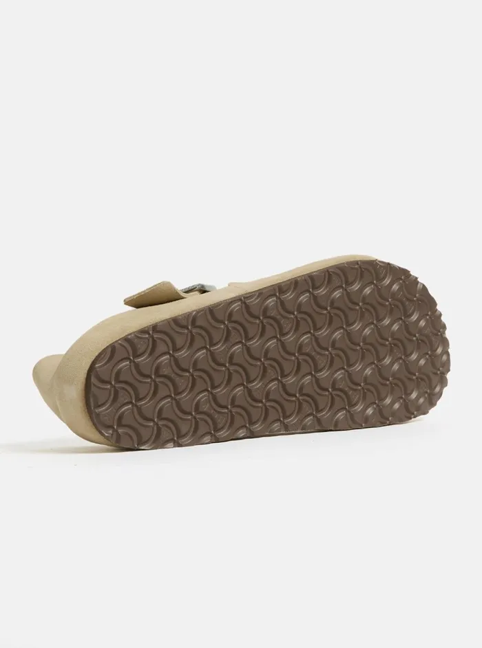 Birkenstock London In Taupe Suede Men Universal Works Footwear