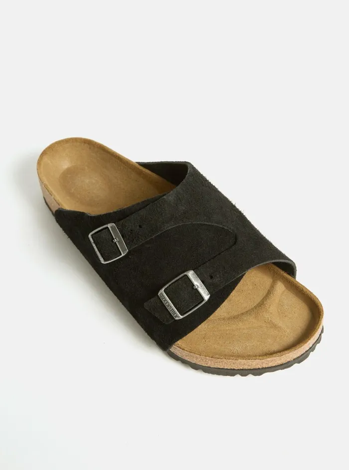 Birkenstock Zrich In Black Suede Men Universal Works Footwear