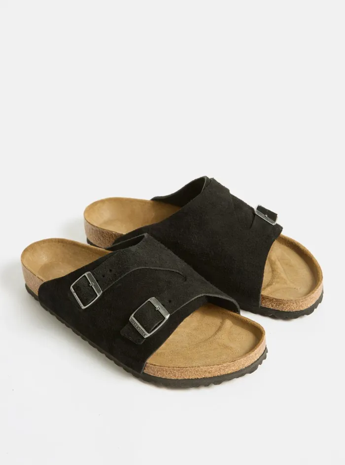 Birkenstock Zrich In Black Suede Men Universal Works Footwear