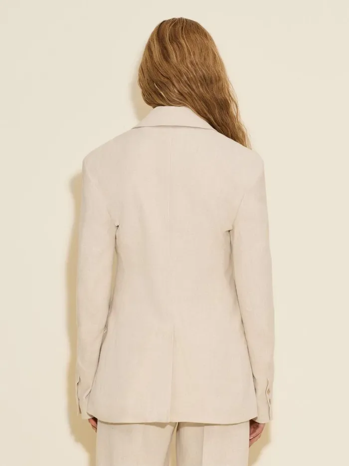 Blazers Women Holzweiler Cygnet Linen Blazer Ecru