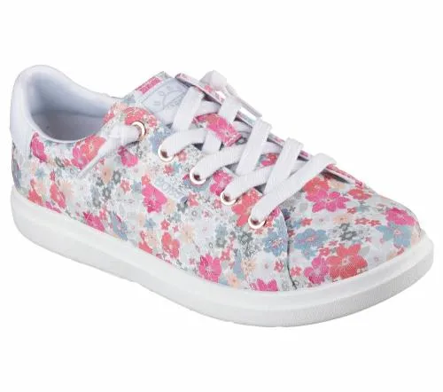 BOBS D039Vine 8211 Floral Flair White Multi Women SKECHERS SlipOn