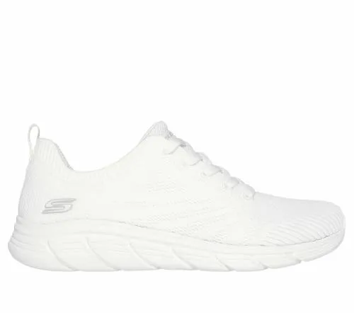 BOBS Sport B Flex Lo 8211 Graceful Stride White Women SKECHERS Lace Up