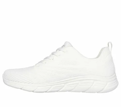 BOBS Sport B Flex Lo 8211 Graceful Stride White Women SKECHERS Lace Up