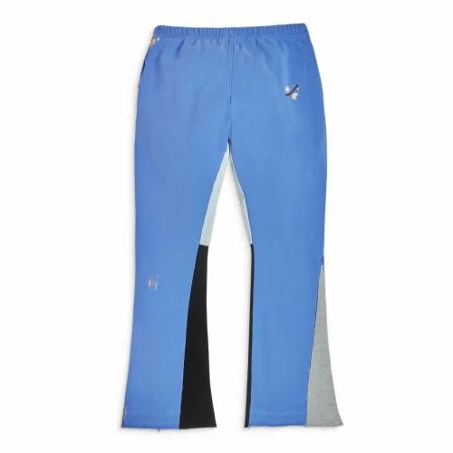 Bottoms WomenMen Gallery Dept GD PAINTED FLARE SWEATPANT Royal