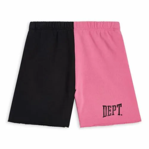 Bottoms WomenMen Gallery Dept GYM CUT OFF SHORTS Flo Pink Black