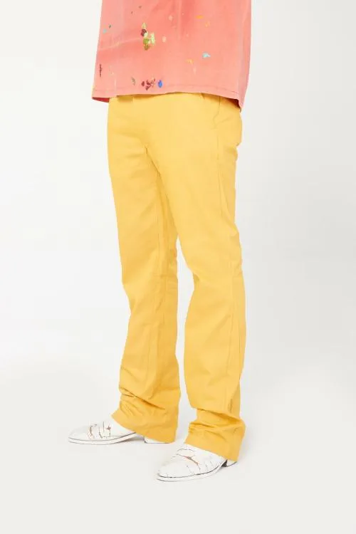 Bottoms WomenMen Gallery Dept LA CHINO FLARE Yellow