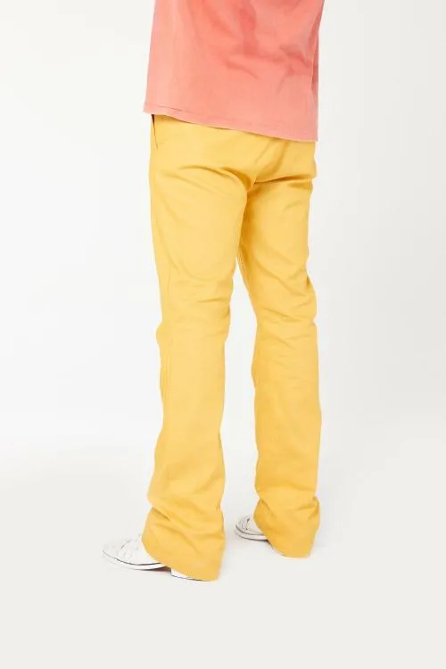Bottoms WomenMen Gallery Dept LA CHINO FLARE Yellow