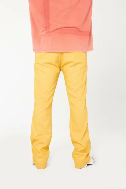 Bottoms WomenMen Gallery Dept LA CHINO FLARE Yellow