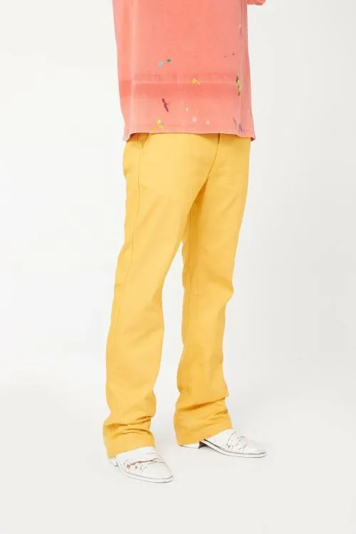 Bottoms WomenMen Gallery Dept LA CHINO FLARE Yellow