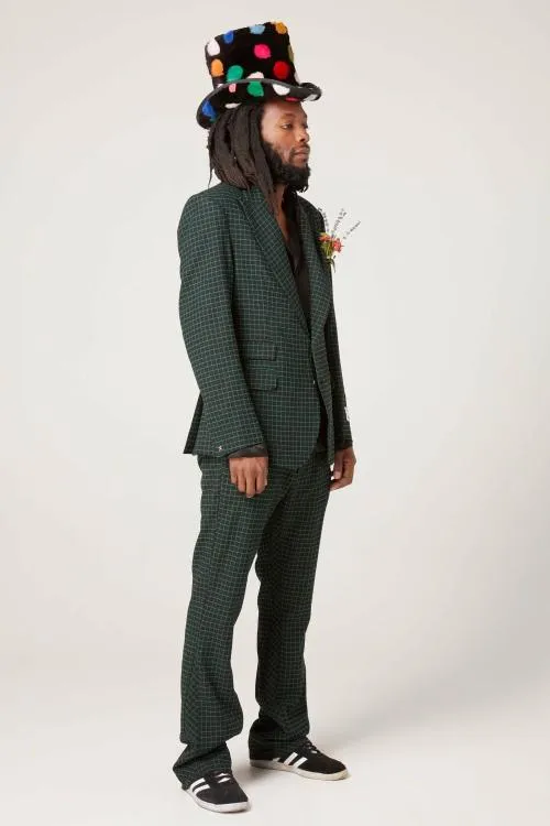 Bottoms WomenMen Gallery Dept THOMAS DRESS PANT FLARE Blackgreen