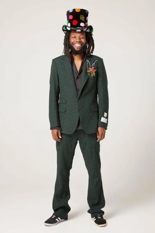 Bottoms WomenMen Gallery Dept THOMAS DRESS PANT FLARE Blackgreen