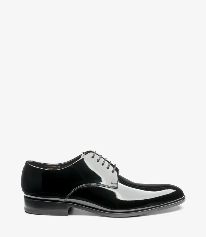Bow Black Plain Ties Loake Men