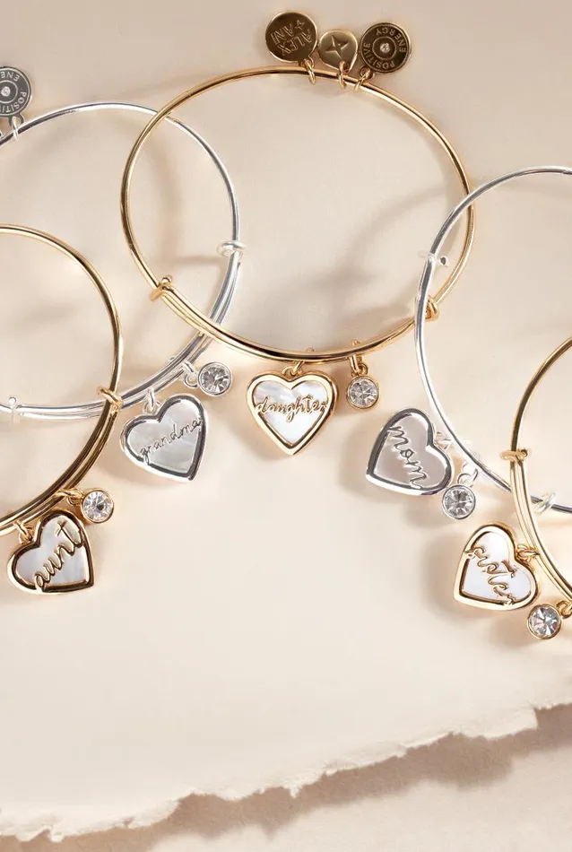 Bracelets Women Alex And Ani Daughter Mother Of Pearl Bangle Gold