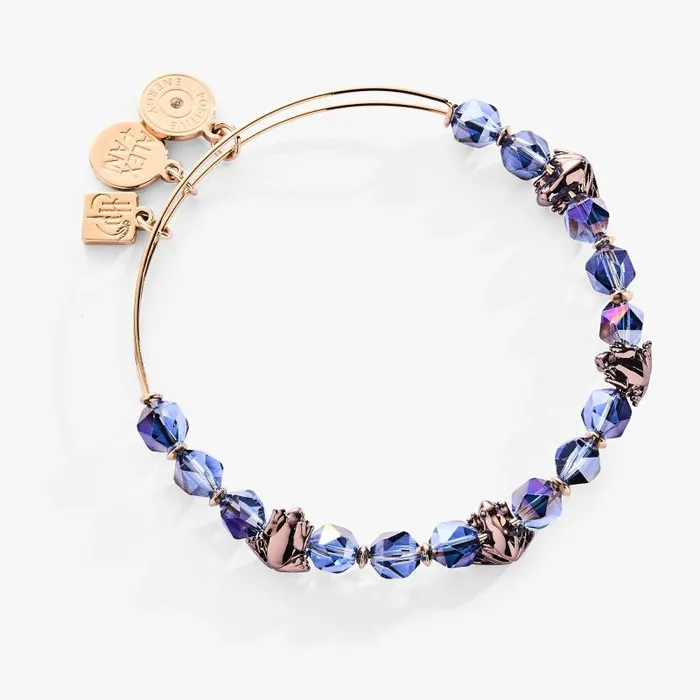 Bracelets Women Alex And Ani Harry Potter Chocolate Frog Beaded Bangle Gold