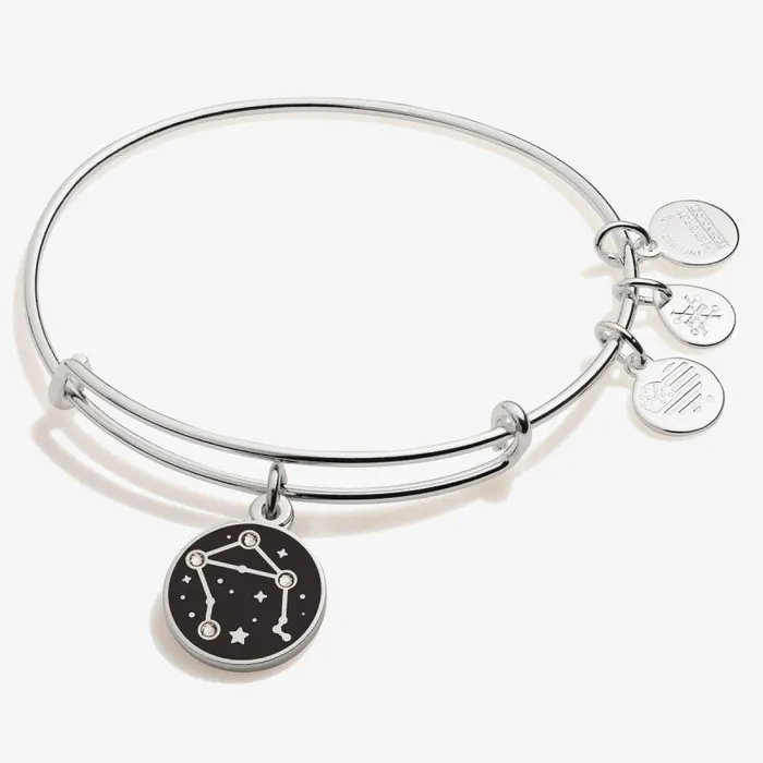 Bracelets Women Alex And Ani Libra Zodiac Charm Bangle Gold