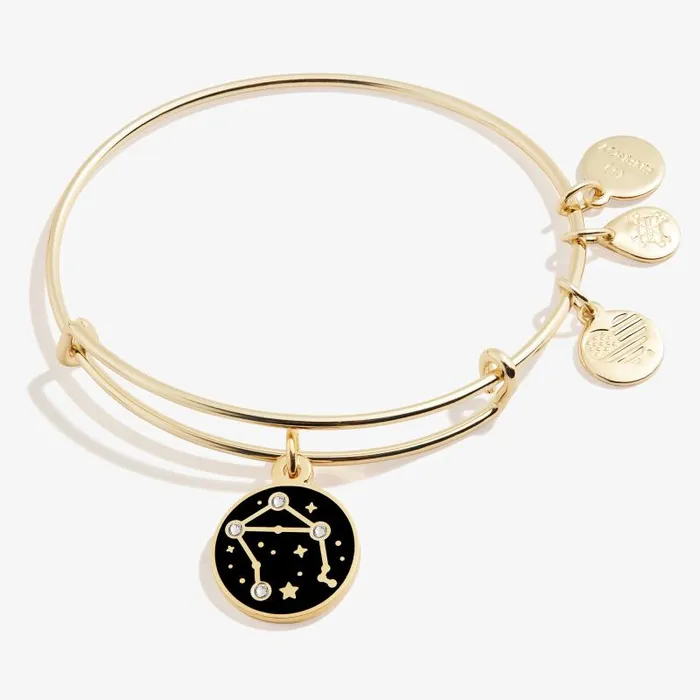 Bracelets Women Alex And Ani Libra Zodiac Charm Bangle Gold
