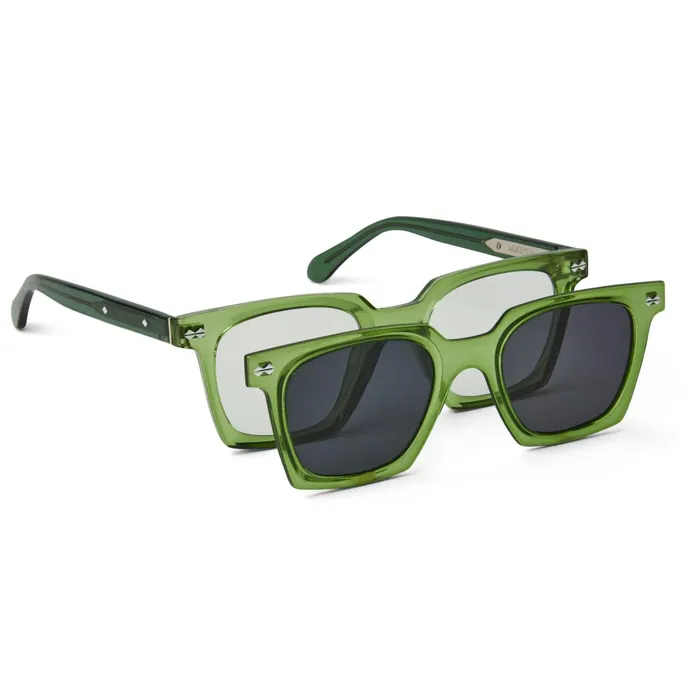 Bruno Magli Alberto Sunglasses GREEN Women Sunglasses