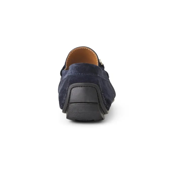 Bruno Magli Darius Driving Suede MoccasinNavy Men Loafers and Slipons