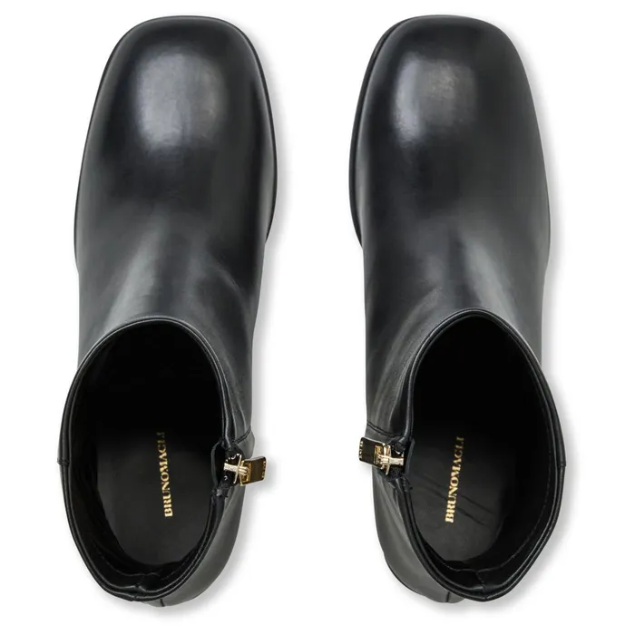 Bruno Magli Fenice Side Zip Boot Black Women Boots