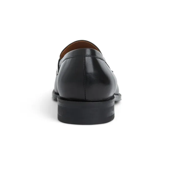 Bruno Magli Maioco Slip On Loafer Black Leather Men Loafers and Slipons