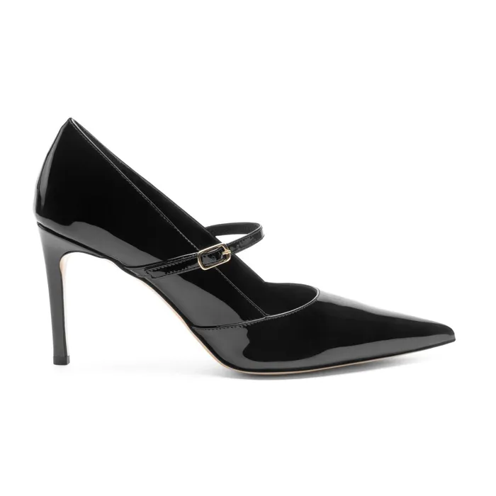Bruno Magli Prima Pump Black Patent Women Heels