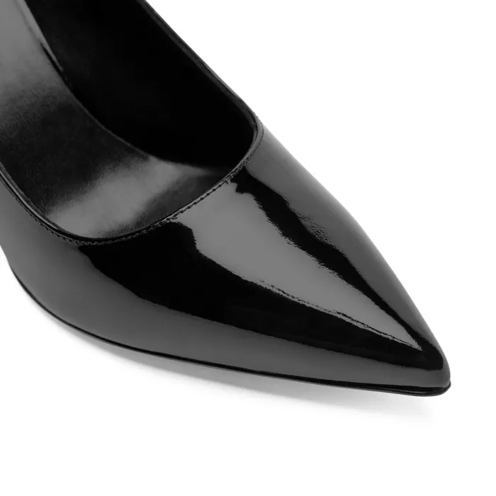 Bruno Magli Tara Black Patent Pump Women Pumps