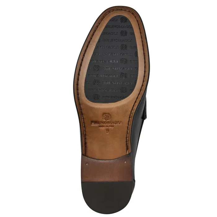 Bruno Magli Tonio Slip On Loafer Black Nappa Leather Men Loafers and Slipons Bruno Magli Tonio Slip On Loafer Black Nappa Leather Men Loafers and Slipons