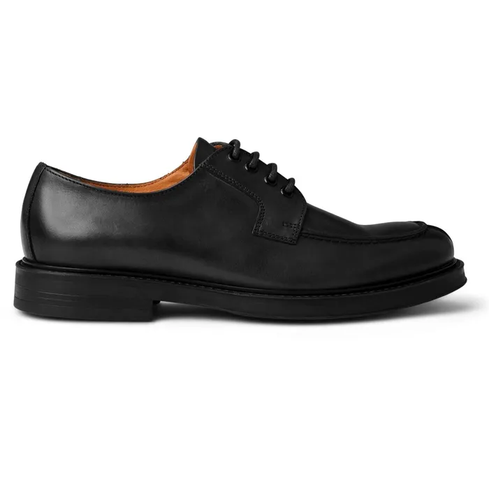 Bruno Magli Tyler Split Toe Leather DerbyBlack Men Casual Shoes