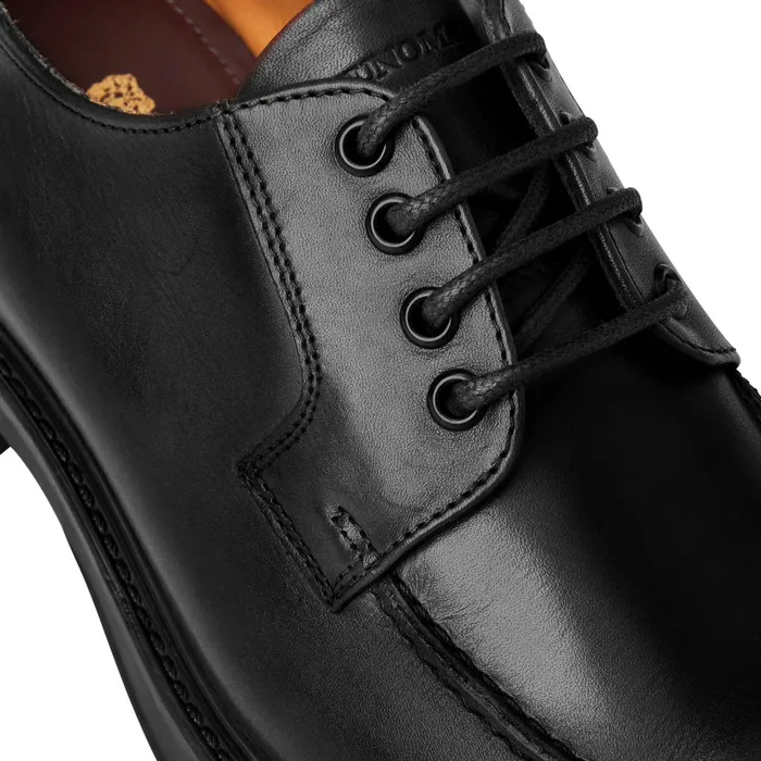 Bruno Magli Tyler Split Toe Leather DerbyBlack Men Casual Shoes