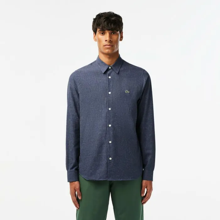 Button Down Shirts Men Lacoste Men039s Slim Fit Cotton Chambray Shirt Navy Blue White Hhw Button Down Shirts Men Lacoste Men039s Slim Fit Cotton Chambray Shirt Navy Blue White Hhw