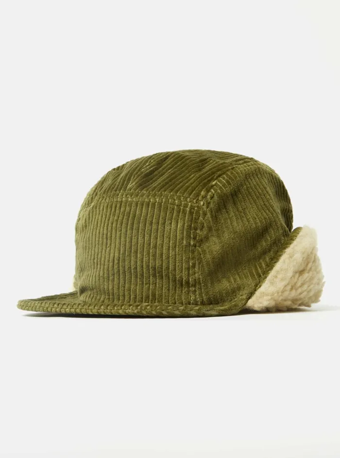 Cableami 5w Cap In Olive Corduroy Men Universal Works Hats