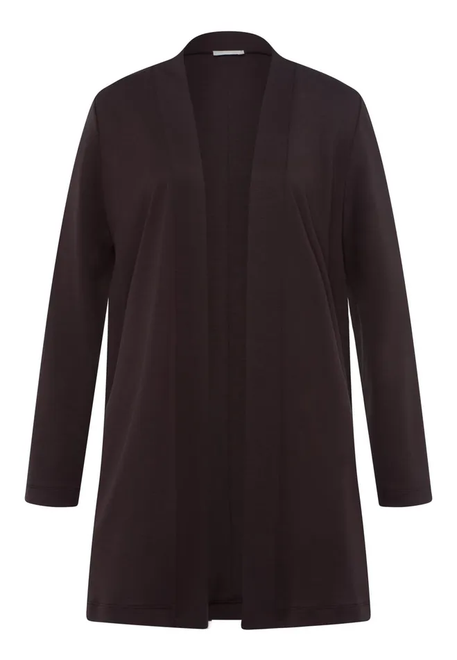 Cardigan Black Coffee Women HANRO Jackets and Cardigans