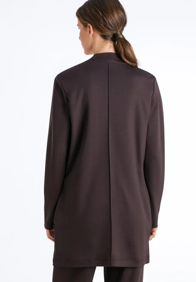 Cardigan Black Coffee Women HANRO Jackets and Cardigans