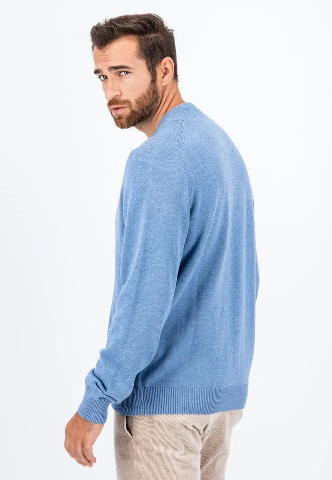 Cardigan Men FYNCHHATTON Parting Jacket Made Of 100 Cotton Navyhazelruby Reddark Emeraldcloud Blueblack