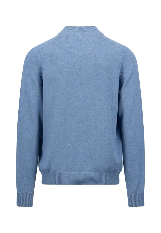Cardigan Men FYNCHHATTON Parting Jacket Made Of 100 Cotton Navyhazelruby Reddark Emeraldcloud Blueblack
