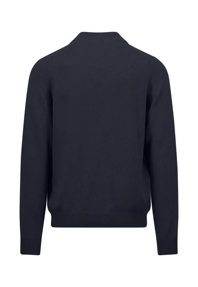 Cardigan Men FYNCHHATTON Parting Jacket Made Of 100 Cotton Navyhazelruby Reddark Emeraldcloud Blueblack